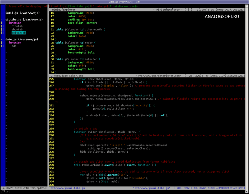 Vim AnalogSoft